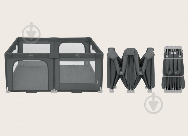 Ограждение-манеж Lionelo LO-FLORENCE EASY FOLD GREY GRA - фото 3 Ограждение-манеж Lionelo LO-FLORENCE EASY FOLD GREY GRA - фото 3