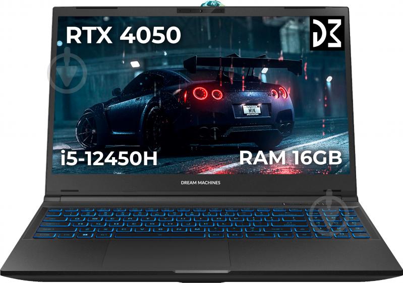 Ноутбук Dream Machines 9DRG4050-15UA42 15,6" (RG4050-15UA42) black - фото 2