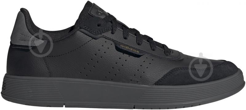 Кроссовки мужские зимние Adidas COURTPHASE FY9661 р.40 2/3 черные - фото 1