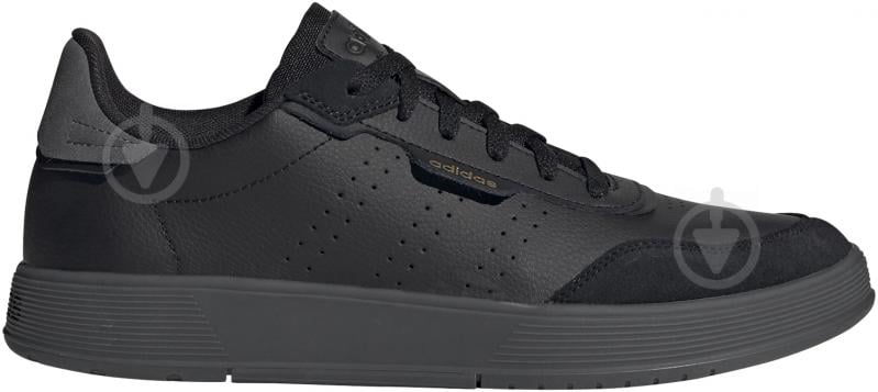 Кроссовки мужские зимние Adidas COURTPHASE FY9661 р.40 2/3 черные - фото 2