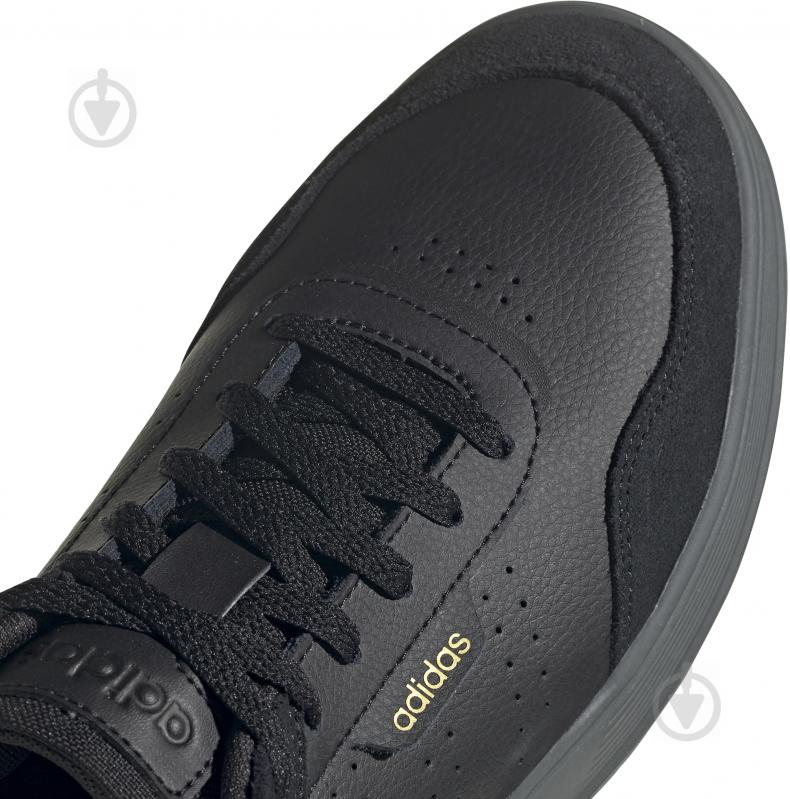 Кросівки чоловічі зимові Adidas COURTPHASE FY9661 р.40 2/3 чорні - фото 9