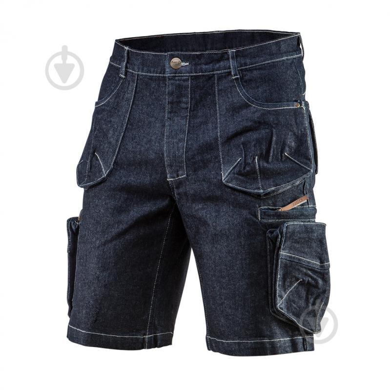 Шорты NEO tools Denim р. L 81-279 джинс - фото 1