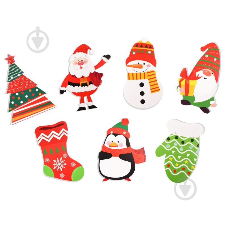 Декоративная гирлянда YES! Fun Новогодняя 11 фигурок 3 м (974922) - фото 2 Декоративная гирлянда YES! Fun Новогодняя 11 фигурок 3 м (974922) - фото 2