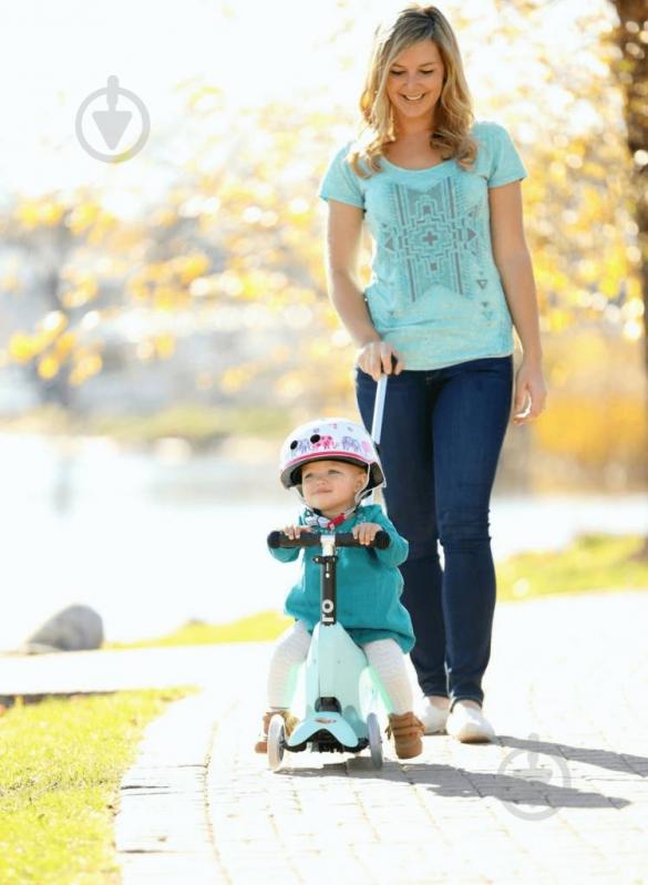 Самокат Micro Mini2go deluxe mint чорно-м'ятний ММD017 - фото 3