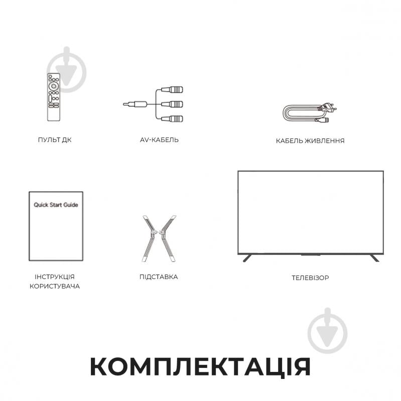 Телевизор DREAME 55Q100 55″Vivid QLED 4K TV - фото 13