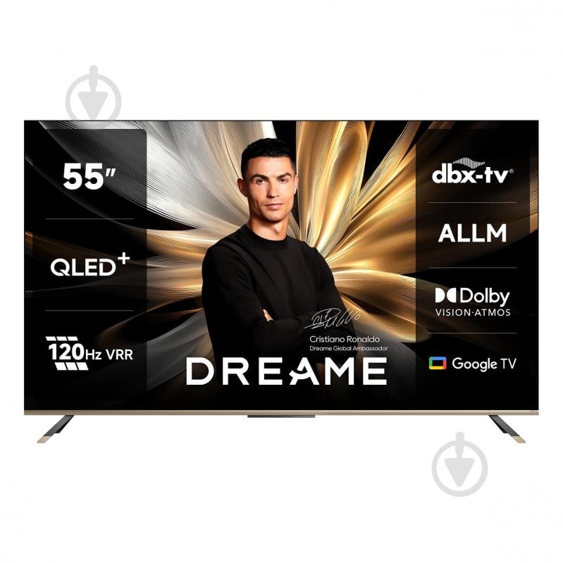 Телевизор DREAME 55Q100 55″Vivid QLED 4K TV - фото 1