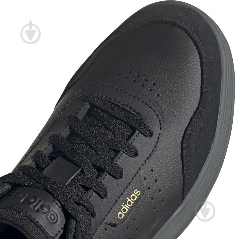 Кросівки чоловічі зимові Adidas COURTPHASE FY9661 р.42 2/3 чорні - фото 9