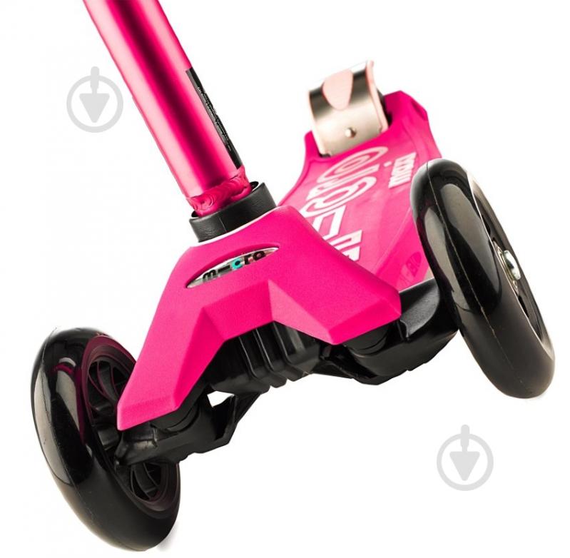 Самокат Micro Maxideluxe pink розовый MMD021 - фото 2