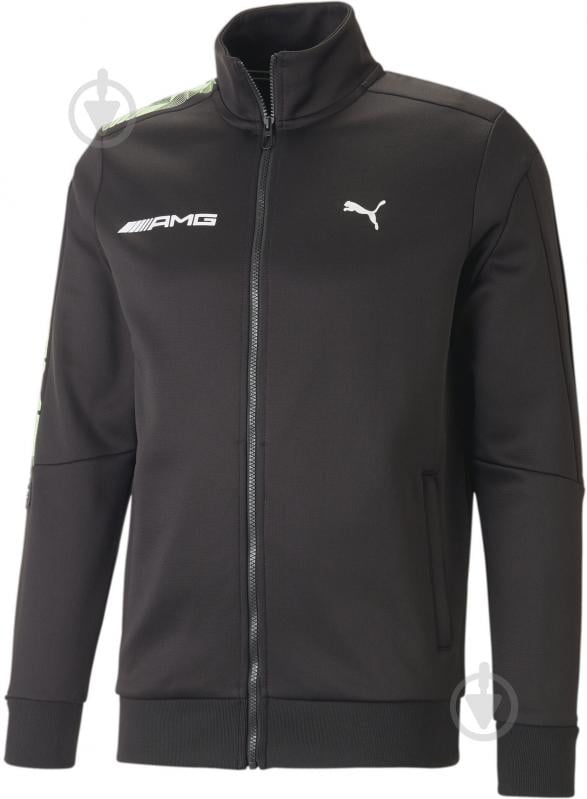 Джемпер Puma MAPF1 MT7 TRACK JACKET PUMA BLACK 53845701 р.S черный - фото 1