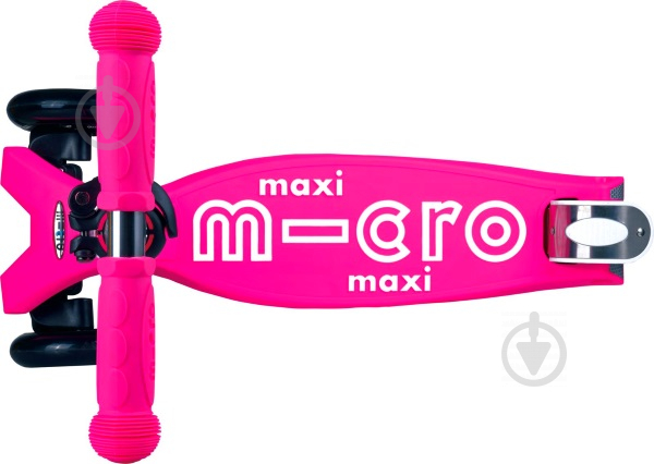 Самокат Micro Maxideluxe shocking pink розовое сияние ММD035 - фото 4