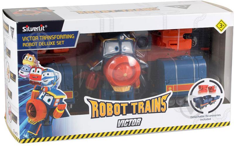 Игрушка-трансформер Silverlit Robot Trains Виктор 80186 - фото 3