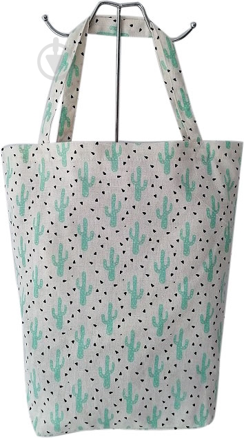 Сумка-шоппер Luna Cactus 43x42x18 см бежевый - фото 2