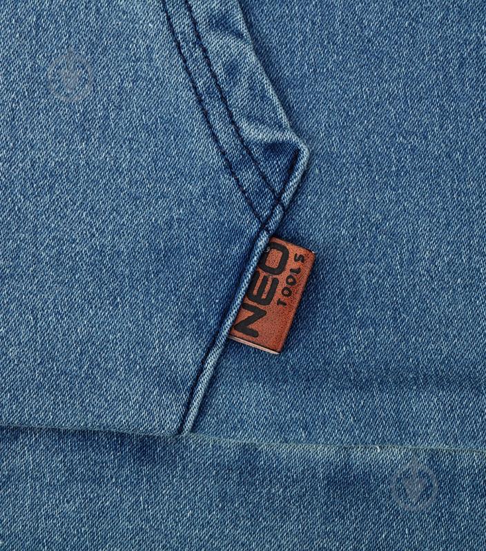 Куртка рабочая NEO tools Denim р. L 81-512 синий - фото 5