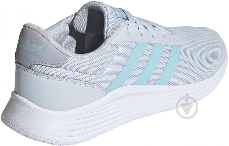 Кроссовки женские демисезонные Adidas LITE RACER 2.0 FZ0381 р.36 голубые - фото 7