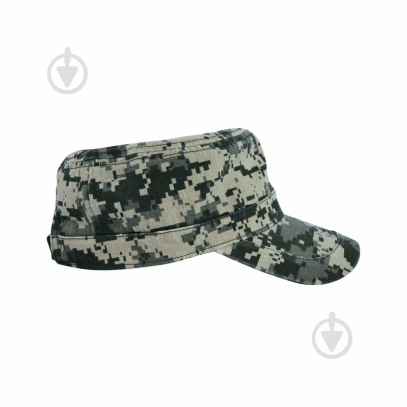 Кепка Cofee MILITARY з липучкою велкро 50 х 80 мм 4034-54 CO-V One Size піксель - фото 2