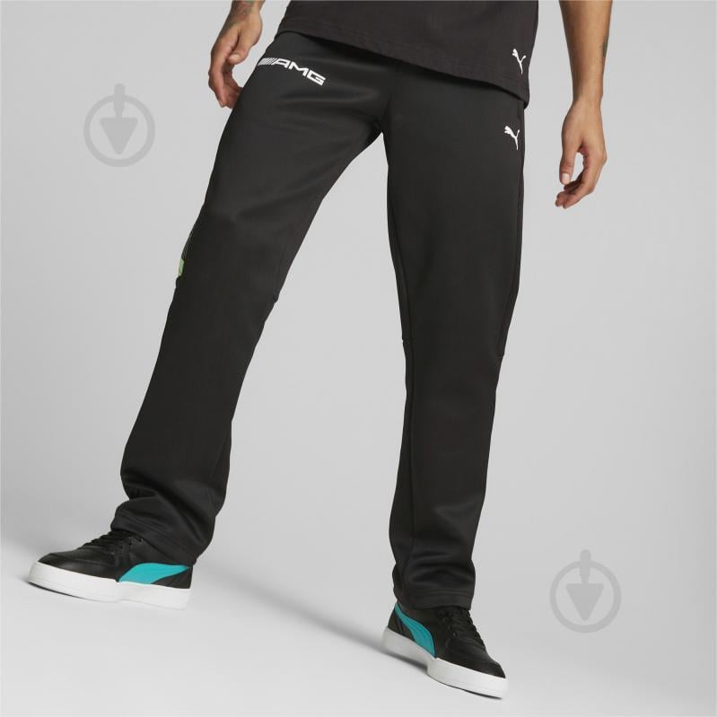 Штани Puma MAPF1 MT7 TRACK PANTS REG/OC PUMA BLACK 53845801 р. M чорний - фото 5