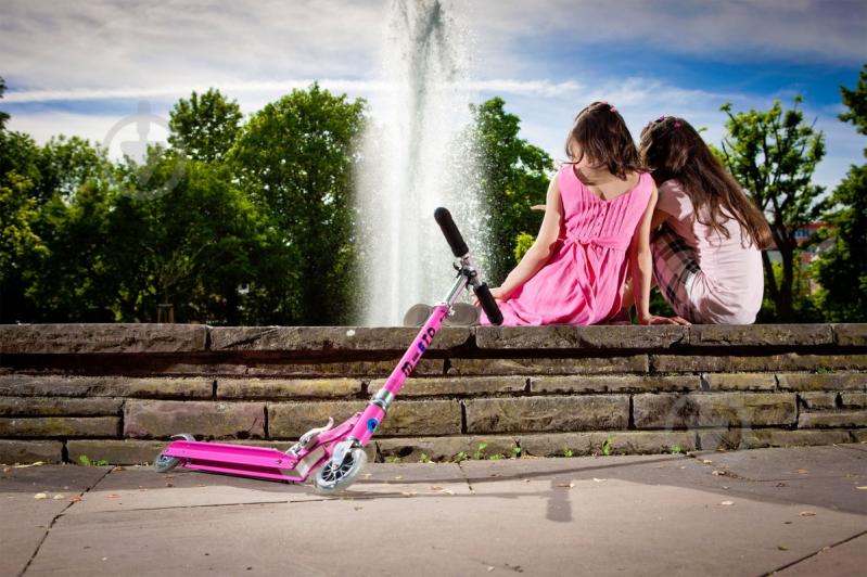 Самокат Micro детский Sprite pink розовый SA0027 - фото 10 Самокат Micro детский Sprite pink розовый SA0027 - фото 10