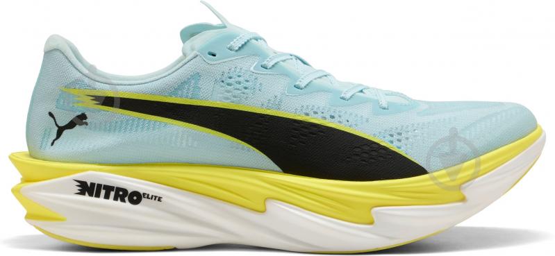 Кросівки чоловічі Puma Deviate NITRO Elite 4 31212703 р.43 блакитні