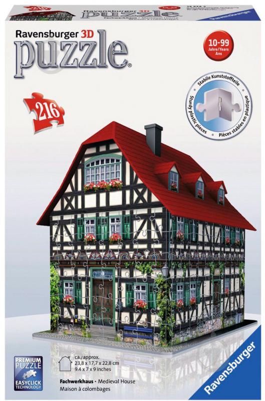 3D-пазл Ravensburger Середньовічний будинок 12572 - фото 1