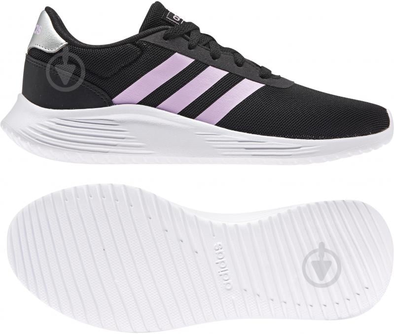 Кроссовки женские демисезонные Adidas LITE RACER 2.0 FZ0383 р.36 черные - фото 6