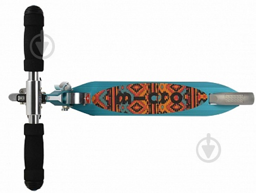 Самокат Micro Sprite teal tribal бирюзово-зеленый SA0139 - фото 2