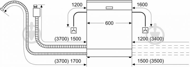 Вбудовувана посудомийна машина Bosch SMV6ECX51E - фото 6