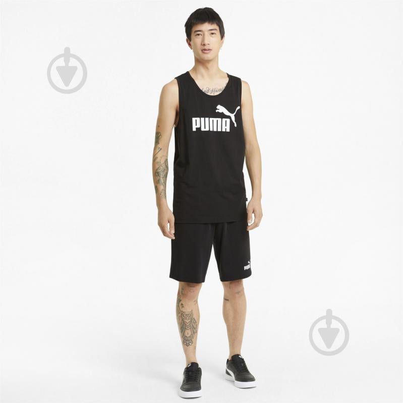 Майка Puma ESS TANK PUMA BLACK 58667001 р.M черный - фото 5