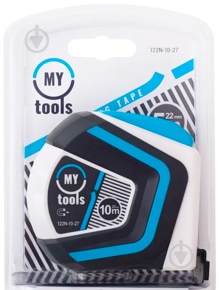 Рулетка My Tools Elegance 122N-10-27 10  м x 27  мм - фото 7