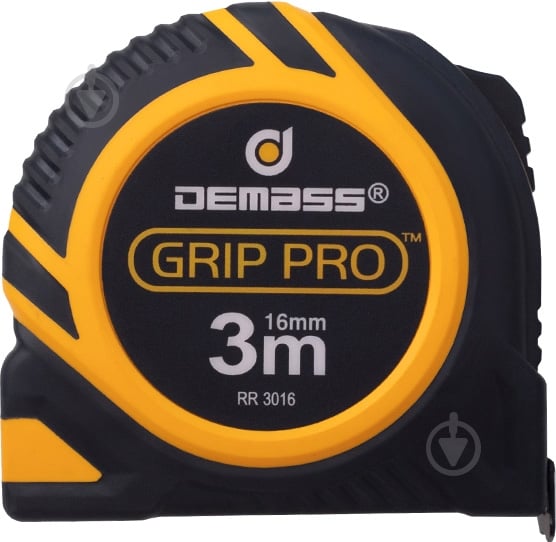 Рулетка Demass Grip Pro RR 3016 3 м x 16 мм - фото 1 Рулетка Demass Grip Pro RR 3016 3 м x 16 мм - фото 1