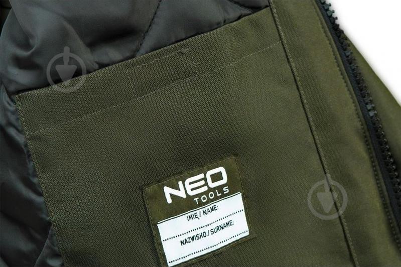 Куртка робоча NEO tools Camo р. L 81-573 темно-зелений - фото 7