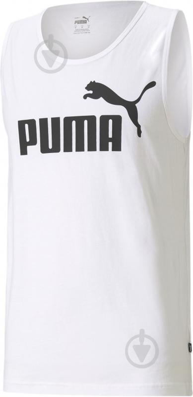 Майка Puma ESS TANK PUMA WHITE 58667002 р.S білий - фото 1