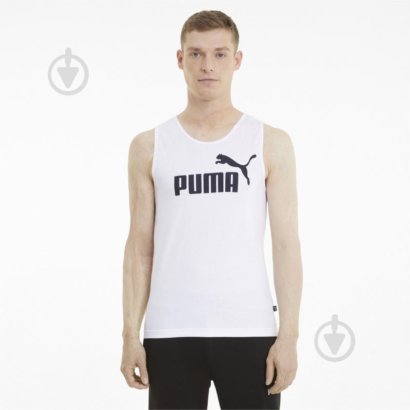 Майка Puma ESS TANK PUMA WHITE 58667002 р.S білий - фото 3