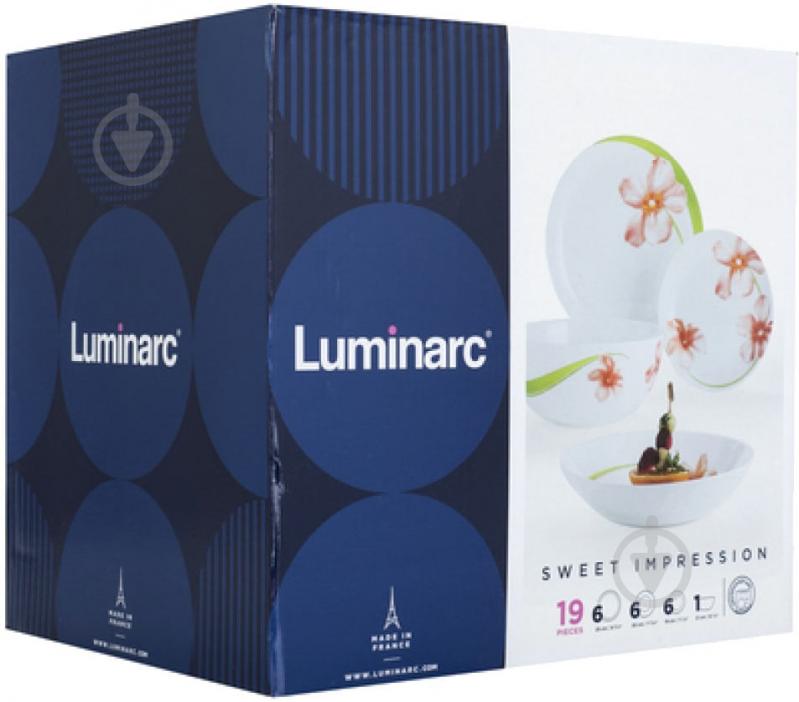 Сервиз столовый Luminarc Sweet Impression 19 предметов E4946 - фото 8 Сервиз столовый Luminarc Sweet Impression 19 предметов E4946 - фото 8