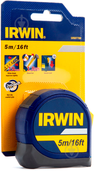 Рулетка Irwin Standart 10507788 5  м x 19  мм - фото 3