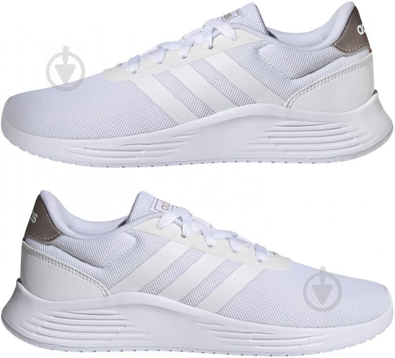 Кроссовки женские демисезонные Adidas LITE RACER 2.0 FZ0384 р.37 1/3 белые - фото 5