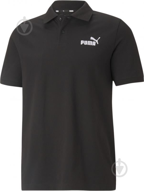 Поло Puma ESS PIQUE POLO PUMA BLACK 58667401 р.2XL чорний - фото 1