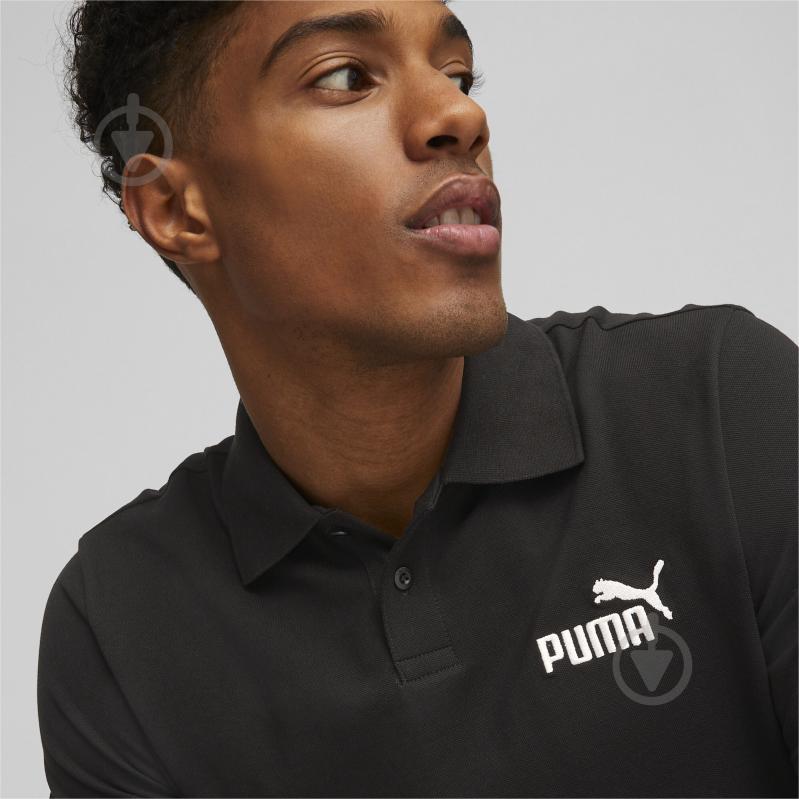 Поло Puma ESS PIQUE POLO PUMA BLACK 58667401 р.2XL чорний - фото 4