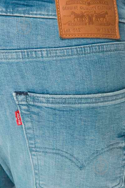 Джинсы LEVIS 512 Denim 28833;0305 р. 32-30 синий - фото 4