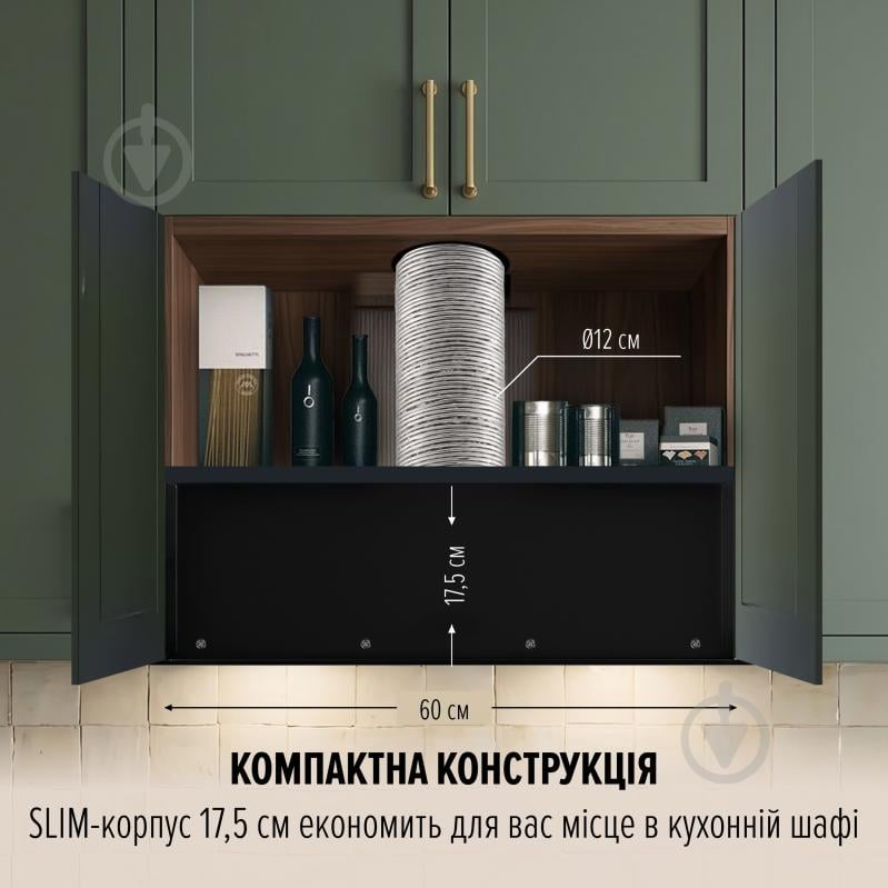 Вытяжка Perfelli NUOVA 6JWRBM NERO SILENZIO - фото 9