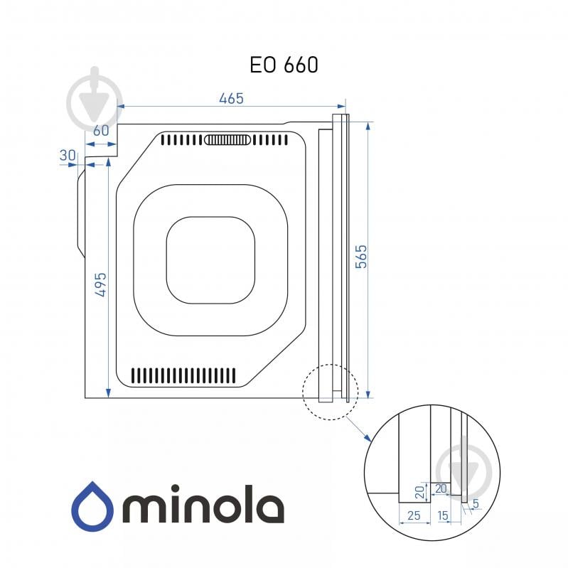 Духовой шкаф Minola EO 660 I - фото 6