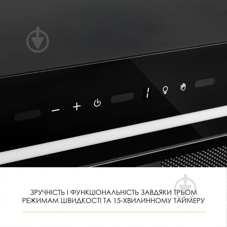 Вытяжка WEILOR LUNA WBG 55 BLACK SILENCE - фото 11 Вытяжка WEILOR LUNA WBG 55 BLACK SILENCE - фото 11