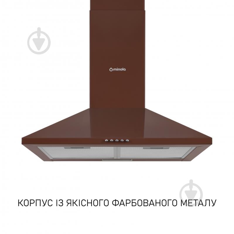 Вытяжка Minola HK 6214 BR 700 LED - фото 2