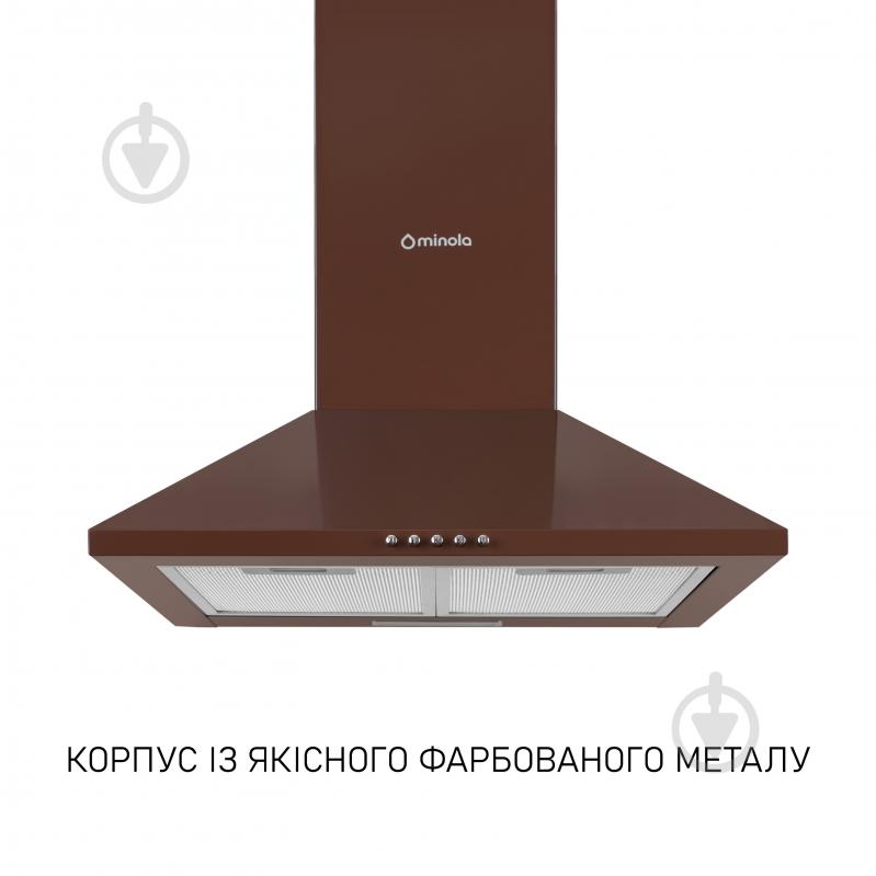 Вытяжка Minola HK 5214 BR 700 LED - фото 2 Вытяжка Minola HK 5214 BR 700 LED - фото 2