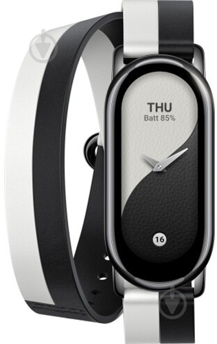 Ремешок Xiaomi Smart Band 8 Strap Black White (998805) - фото 1