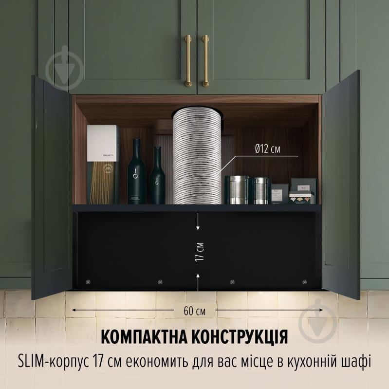 Вытяжка Perfelli VIOLA 5JWRB NERO SILENZIO - фото 4 Вытяжка Perfelli VIOLA 5JWRB NERO SILENZIO - фото 4