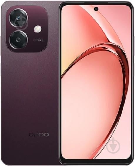 Смартфон OPPO A3X CPH2641 4/128GB nebula red (CPH2641 RED 4/128) - фото 1