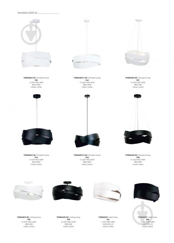 Бра Zuma Line 1x40 Вт E14 черный 1110 - фото 2