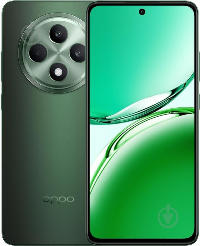 Смартфон OPPO Reno12 F 5G CPH2637 8/256GB black green (CPH2637 GREEN 8/256) - фото 1