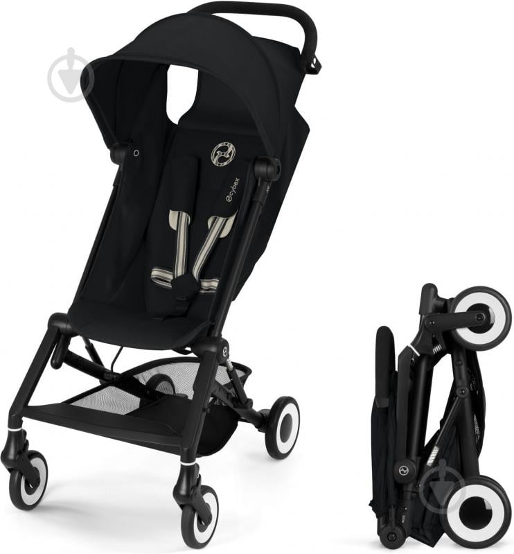 Коляска прогулочная Cybex Agis BLK Magic Black - фото 1 Коляска прогулочная Cybex Agis BLK Magic Black - фото 1