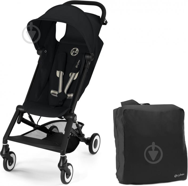 Коляска прогулочная Cybex Agis BLK Magic Black - фото 2 Коляска прогулочная Cybex Agis BLK Magic Black - фото 2